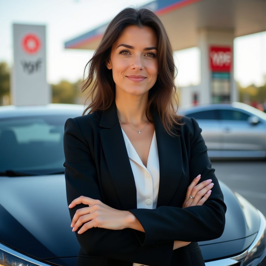 Clienta de YPF, Laura Sánchez