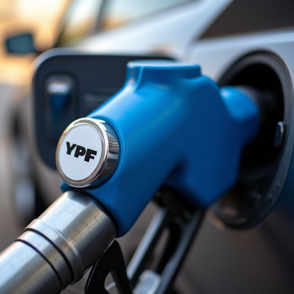Bomba de nafta Infinia de YPF